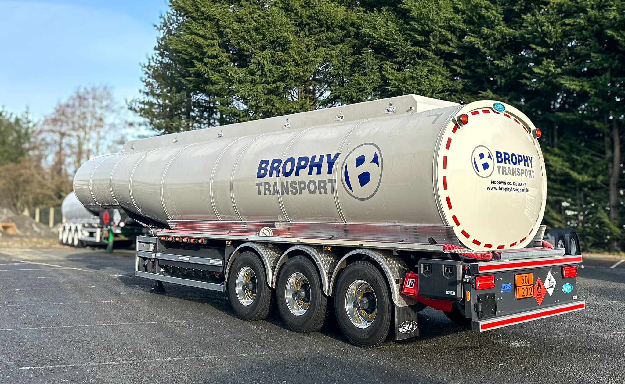 Brophy Transport: GRW Fuel Tanker to Republic of Ireland