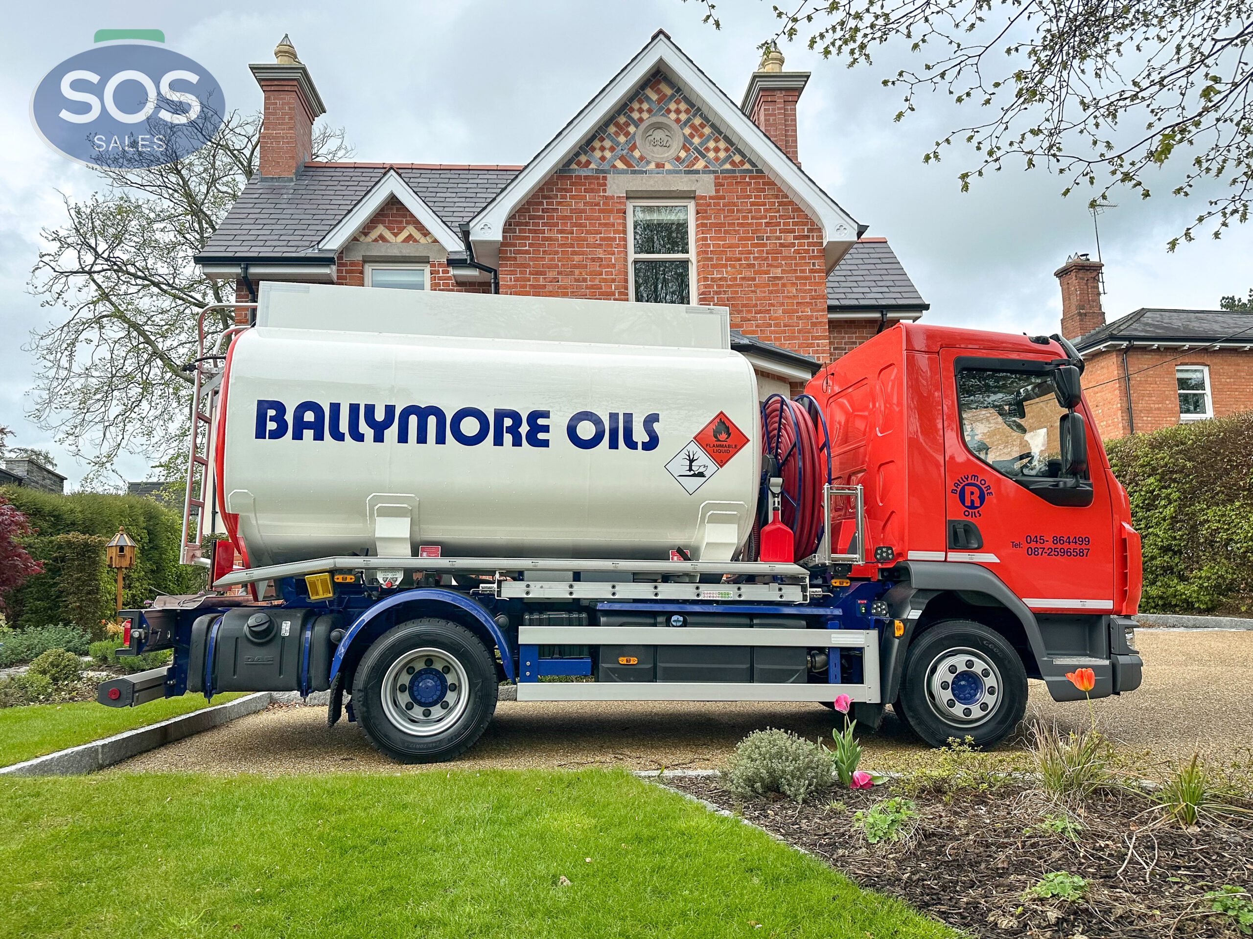 Ballymore Oils Secures First Brand New Lorry with SOS Sales Ltd.