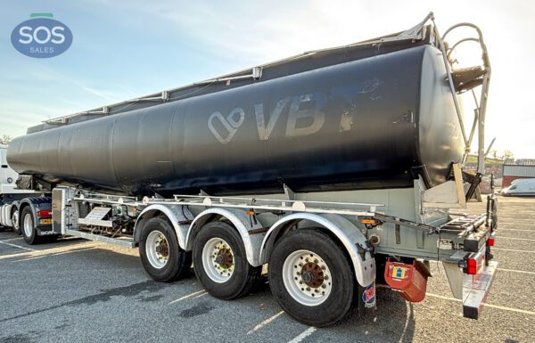 1995 Crane Fruehauf TJD BA3 Tanker Trailer - Image 3