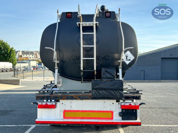 1995 Crane Fruehauf TJD BA3 Tanker Trailer - Image 4