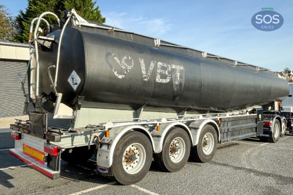 1995 Crane Fruehauf TJD BA3 Tanker Trailer - Image 5