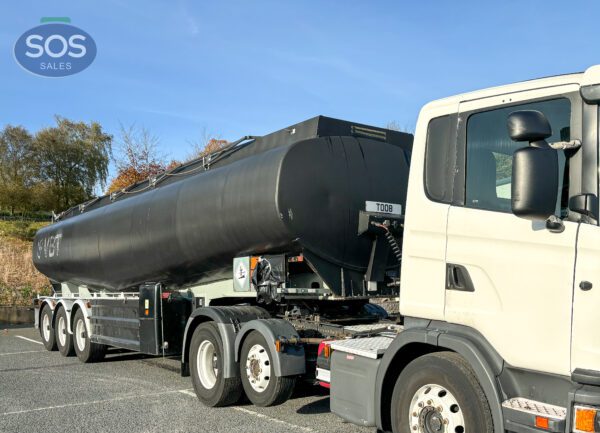 1995 Crane Fruehauf TJD BA3 Tanker Trailer - Image 7