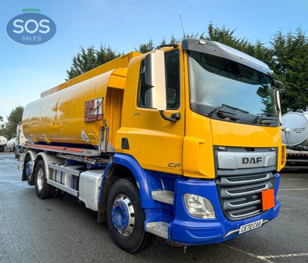 2020 DAF CF 370 FAN Rigid Tanker - Image 8