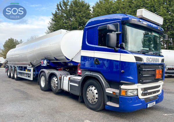 2017 Scania R450 LA6X2 Tractor Unit + 2016 GRW 42800L 6 Comp Fuel Trailer - Image 6