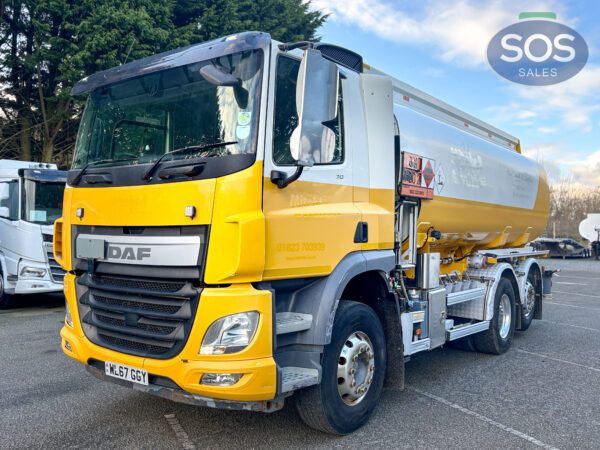 2018 DAF CF 370 FAN Rigid Tanker