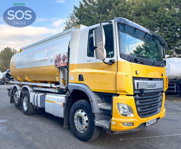 2018 DAF CF 370 FAN Rigid Tanker - Image 8