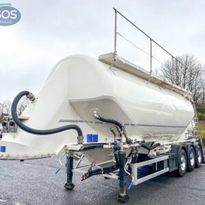 2022 GRW Engineering 36m3 2 Pot Cement Silo Trailer
